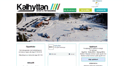 Desktop Screenshot of kalhyttan.se
